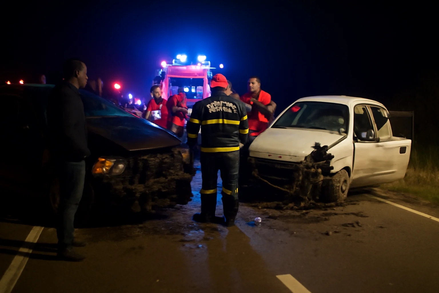 Accident rutier grav pe DN13, în zona Hanul din Ardeal, lângă Brașov