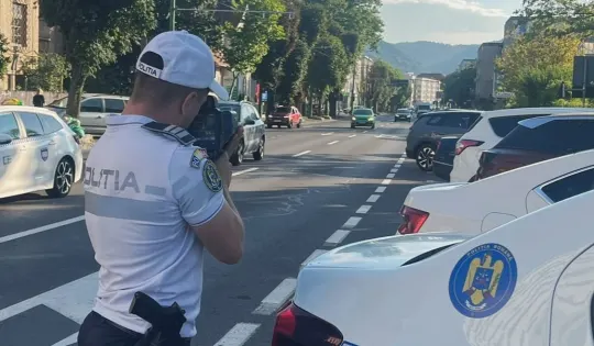 Acțiune rutieră în Brașov: 73 de amenzi, un permis reținut