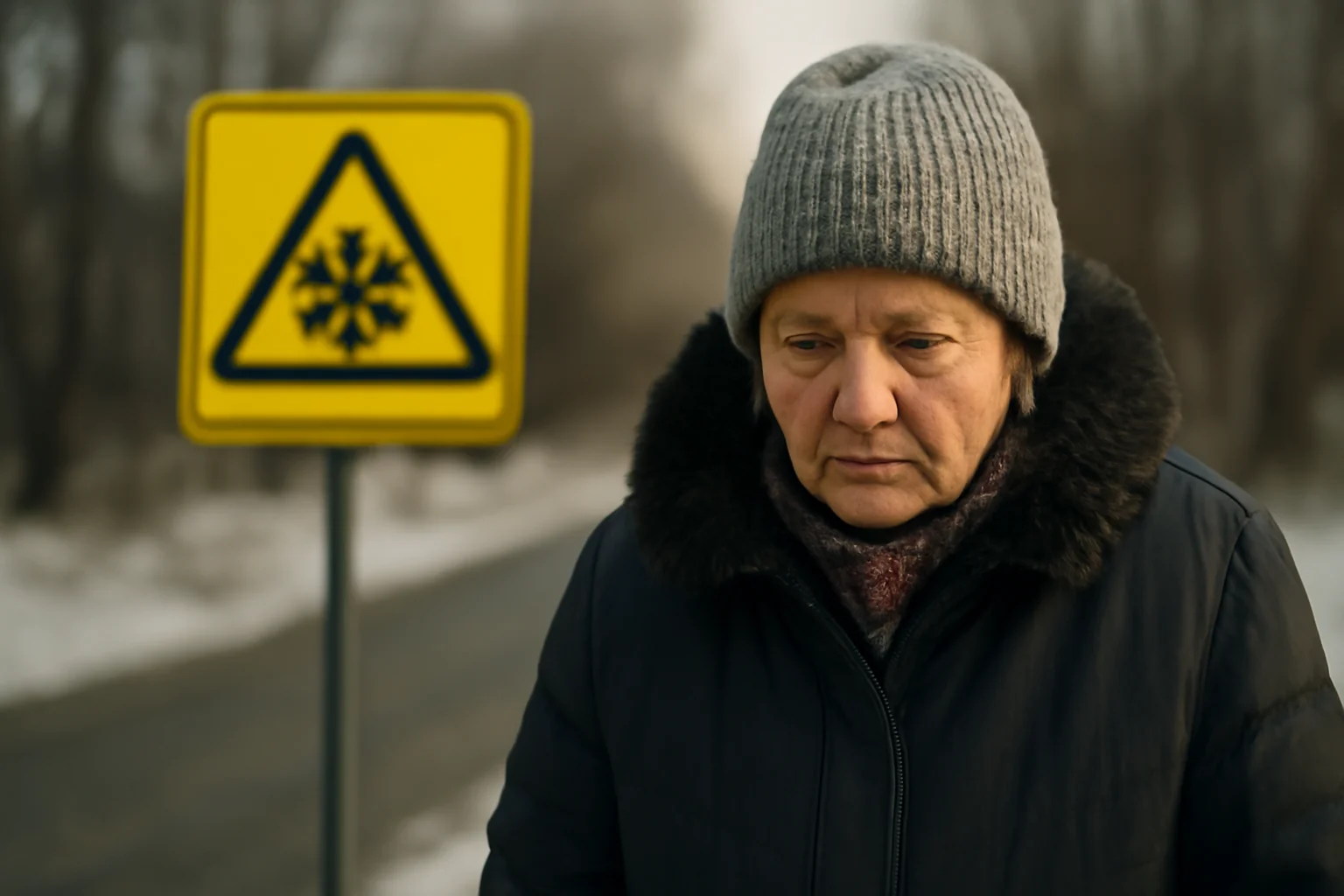Avertizare de ger la Brașov: cod galben valabil până joi dimineață
