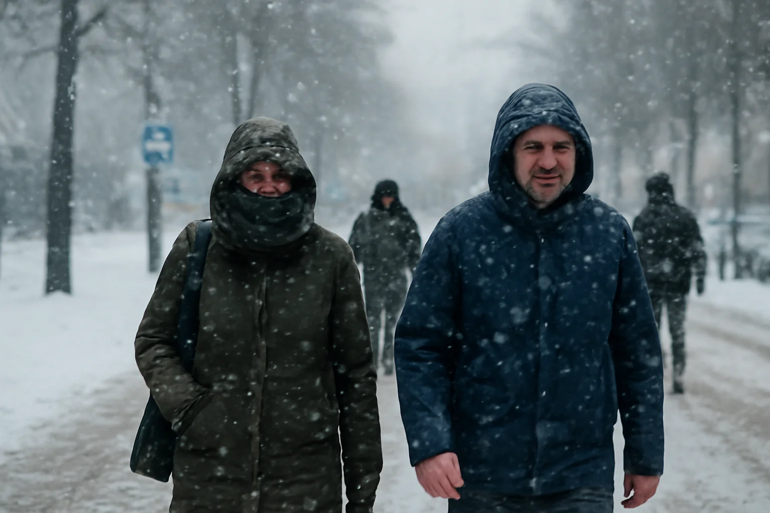 Avertizare de ninsori și vânt puternic la Brașov în weekendul 15–16 februarie