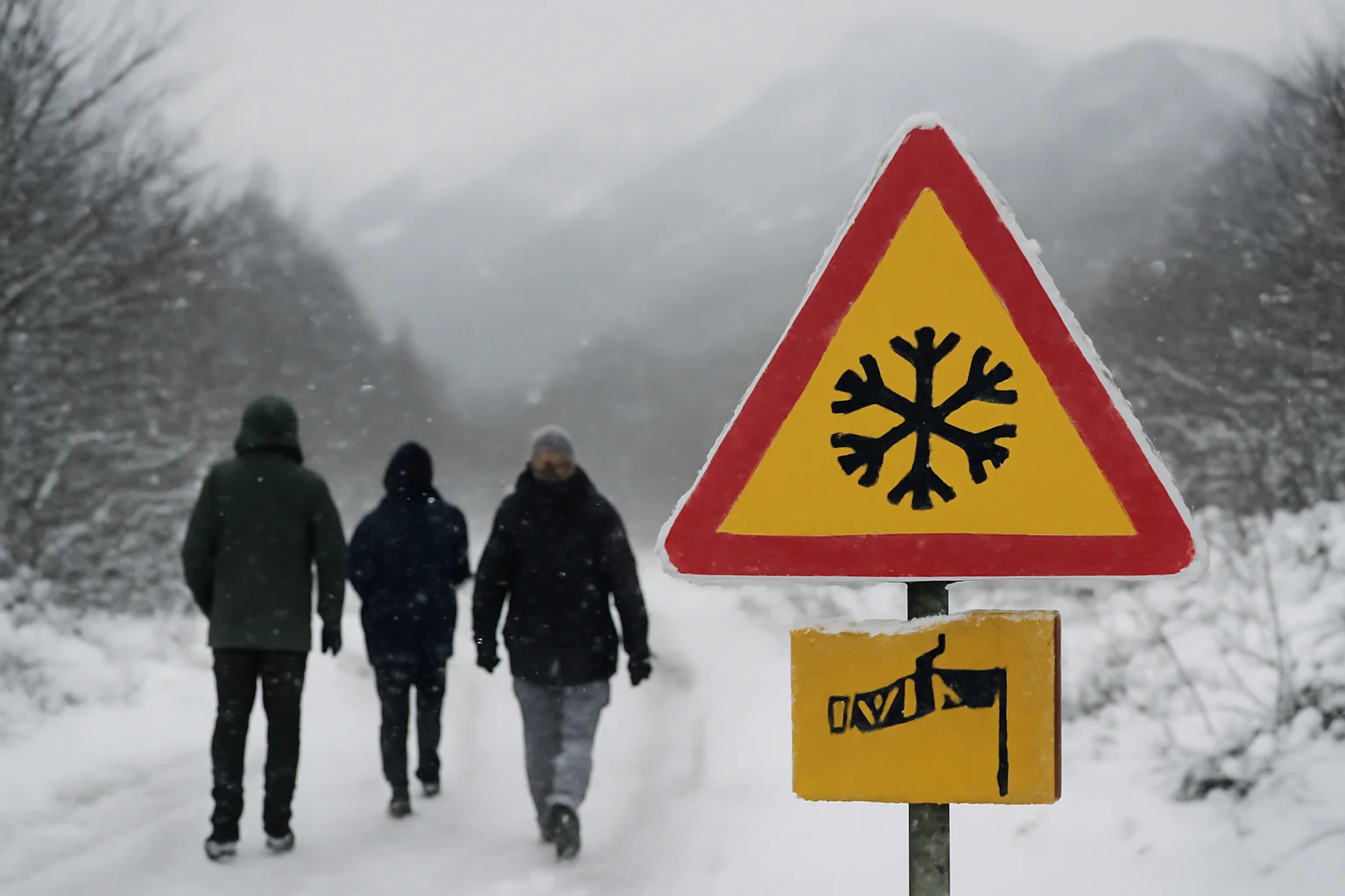 Avertizare meteo pentru Brașov: ninsori și vânt puternic în Făgăraș și Bucegi între 8 și 10 ianuarie