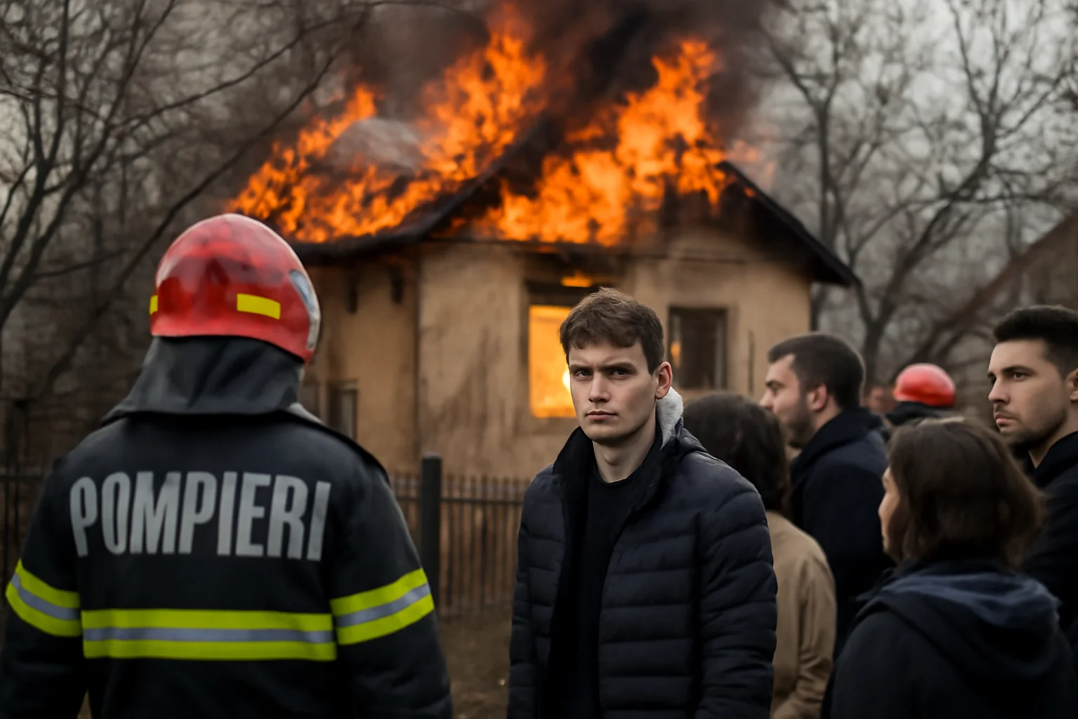 Brașov: Adolescent de 16 ani găsit decedat într-o locuință cuprinsă de flăcări în Satul Nou