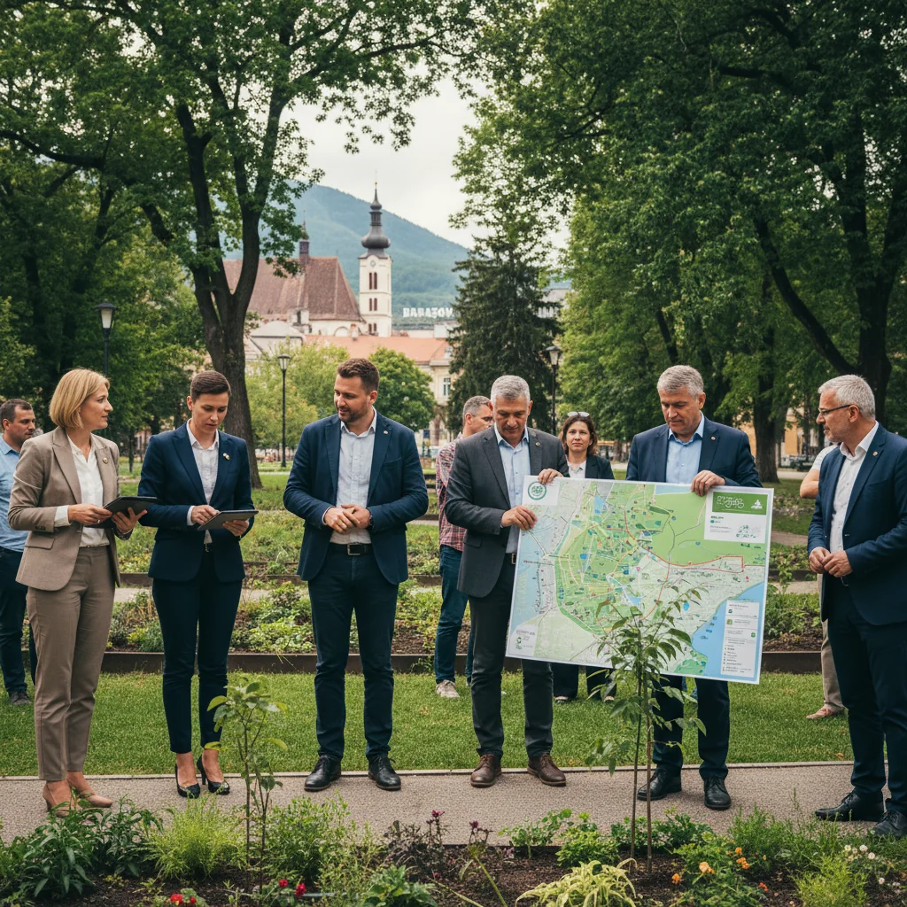 Brașov devine al șaptelea oraș din Programul Orașe Verzi cu sprijinul BERD pentru un plan de acțiune eco-friendly
