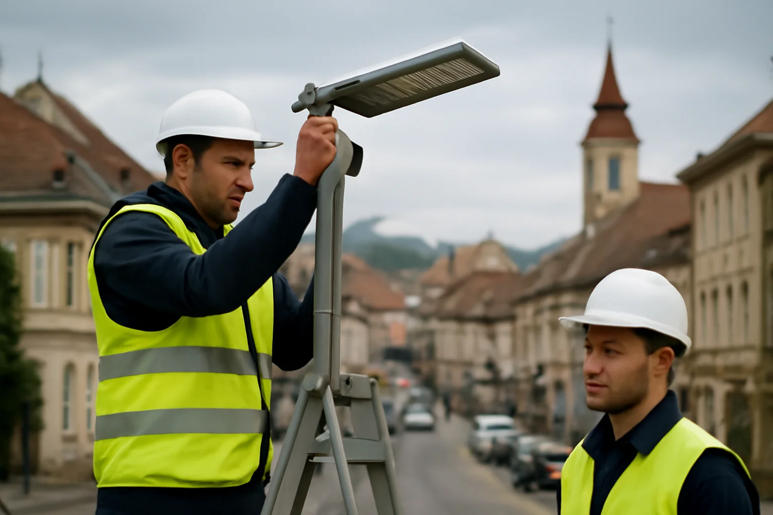 Brașov: Etapa a IV-a a modernizării iluminatului public va schimba sistemul de pe 35 de străzi