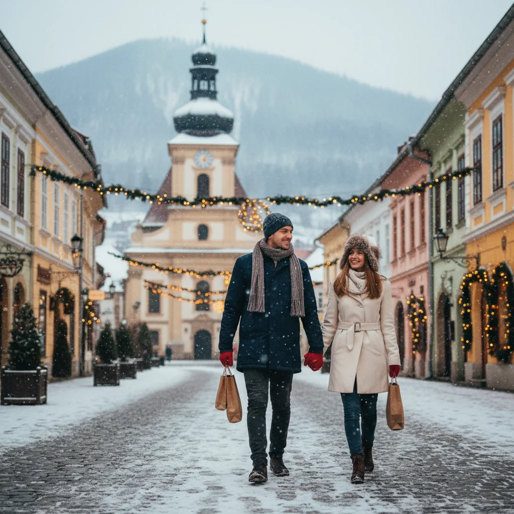 Brașov, printre cele mai iubite destinații ale românilor de Moș Nicolae, cu un buget de 1.000 lei de cuplu