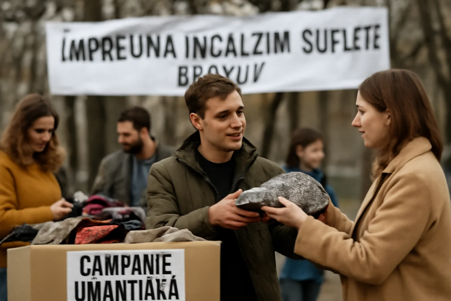 Campania umanitară „Împreună încălzim suflete” sprijină familii vulnerabile la Brașov