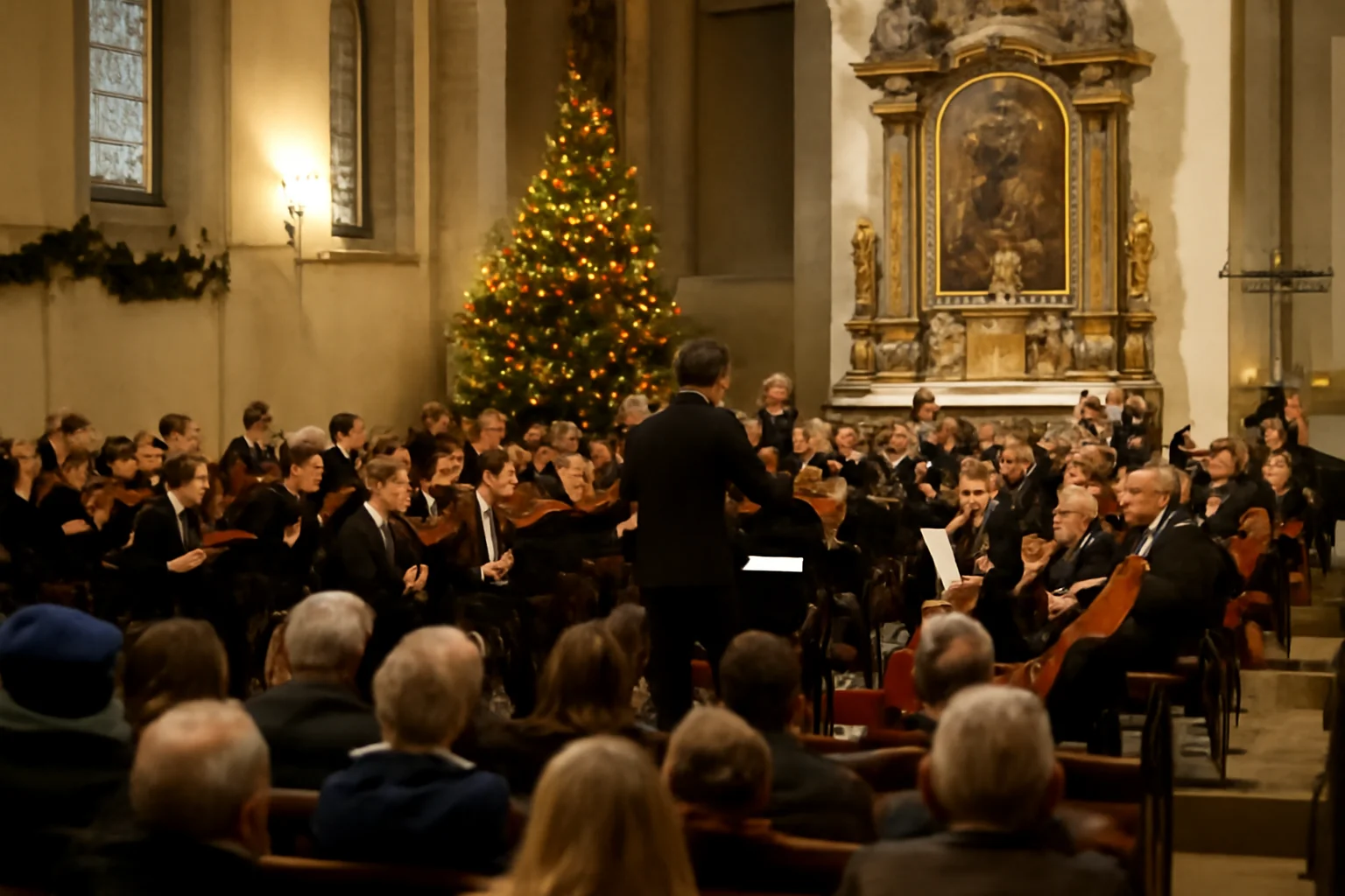 Concert de Crăciun al Filarmonicii, la Biserica „Sfinții Petru și Paul” din Brașov, inclus într-o sinteză națională de știri pozitive