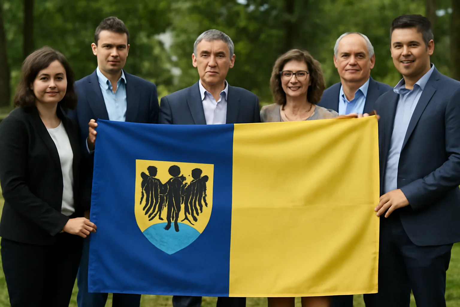 Consiliul Județean Brașov a aprobat modelul noului steag al județului