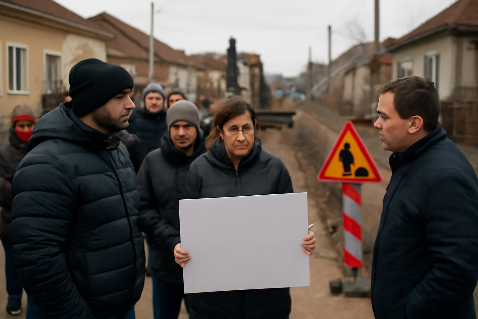 Contestație în procedura de achiziție întârzie lucrările la varianta spre Sânpetru, pe strada Narciselor din Brașov