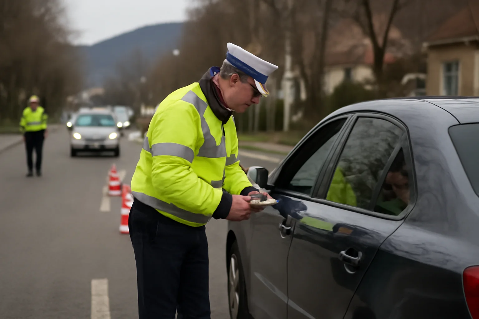 Controale rutiere în Brașov pe 23 ianuarie: filtre pe șosele și zeci de sancțiuni pentru șoferi