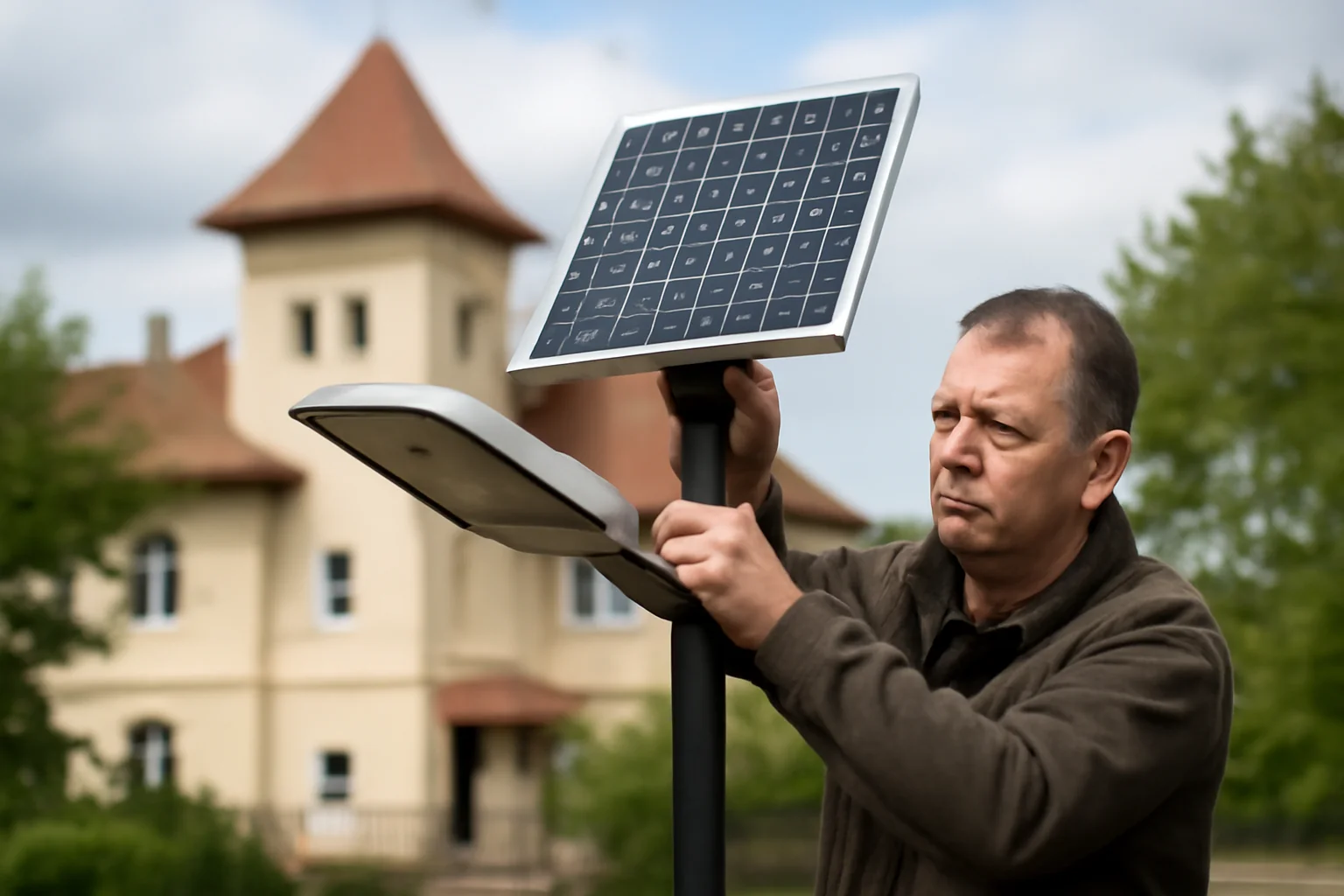 Cristian, Brașov: iluminatul public va fi trecut pe energie solară din 2026