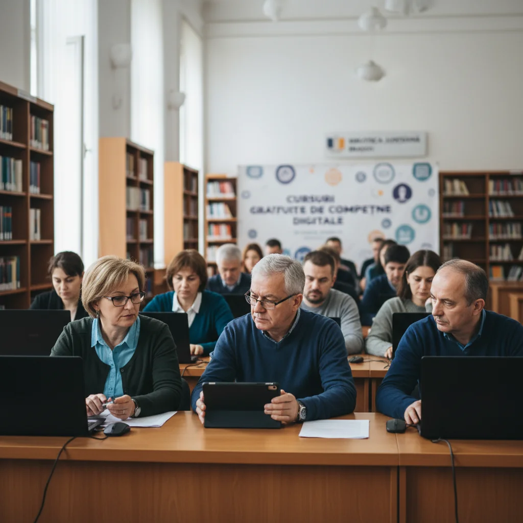 Cursuri gratuite de competențe digitale disponibile la Biblioteca Județeană Brașov