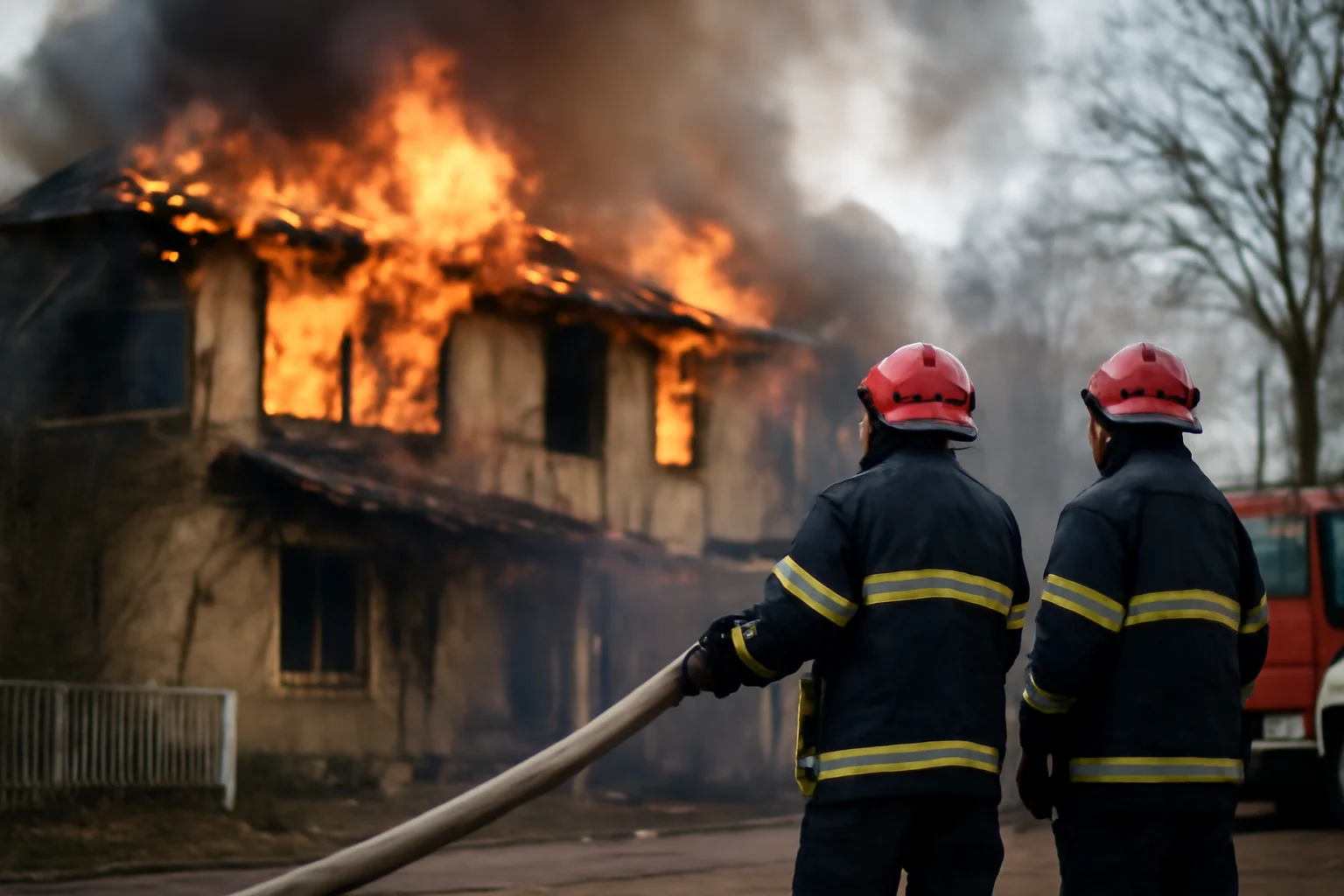 Intervenții IGSU în contextul gerului: peste 70 de incendii la locuințe în 24 de ore, raportate la nivel național, cu impact și pentru Brașov
