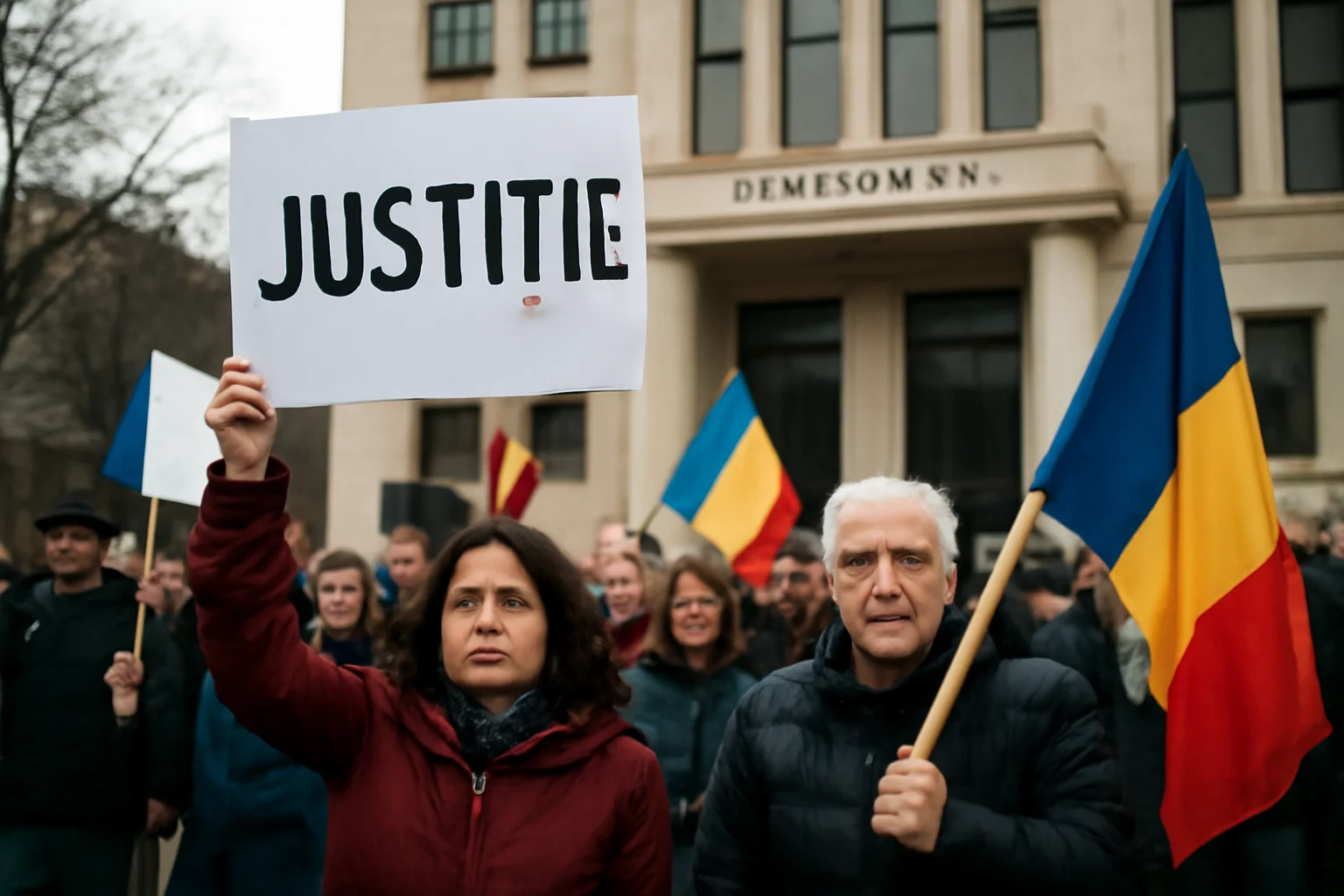 Marș de la Tribunal către Prefectură, Sâmbătă în [Numele Orașului]