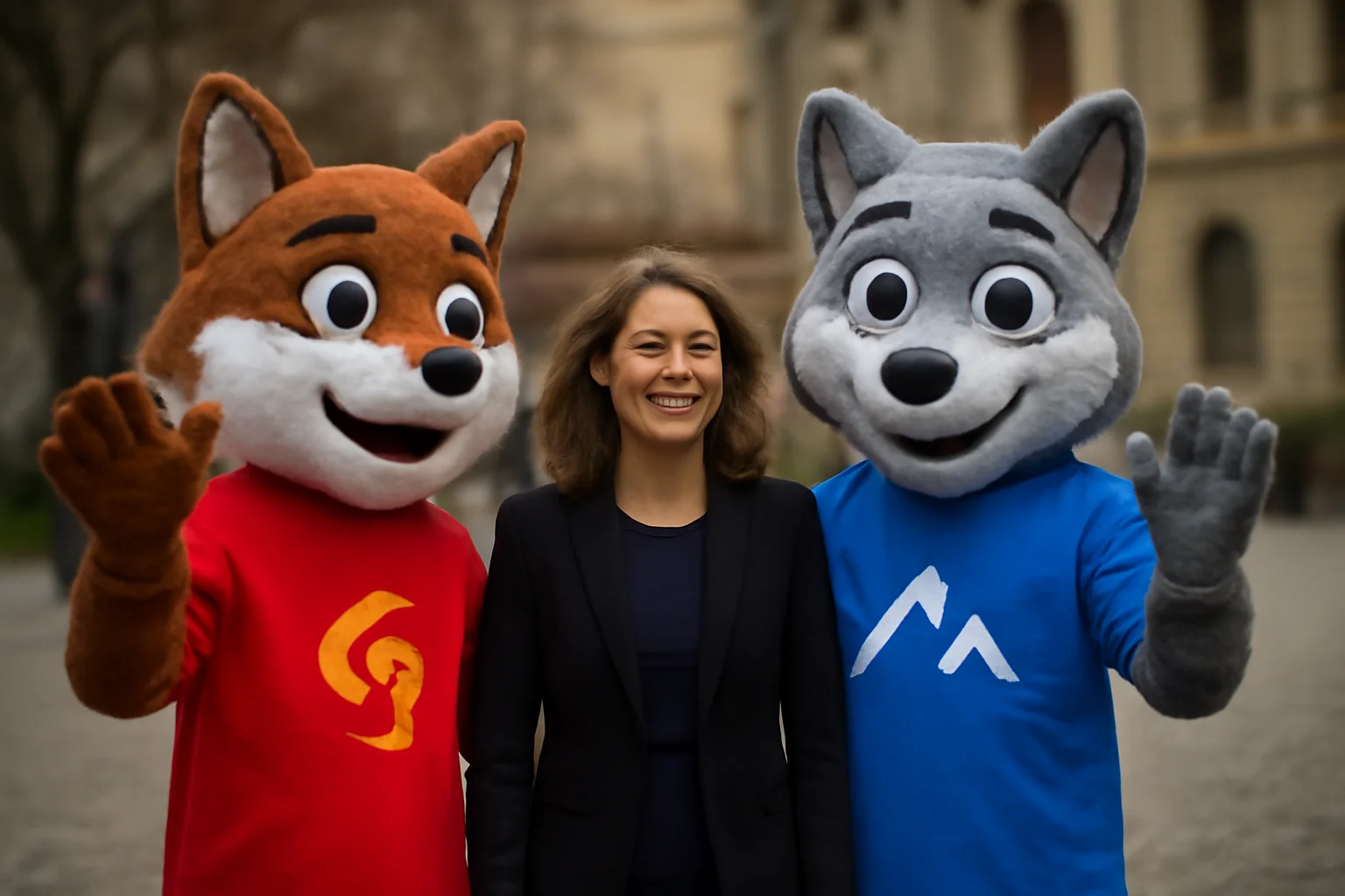 Mascotele FOTE 2027, Brași, Vivi și Cerbonzio, prezentate oficial la Brașov