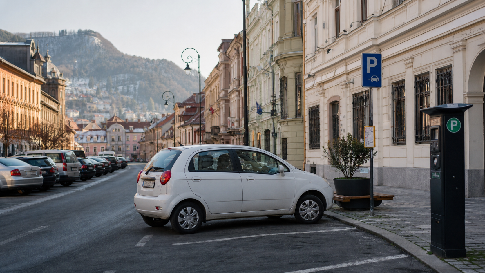 Parcarea în Brașov: cum găsești loc în centru, ce verifici la tarife și ce greșeli te costă amendă