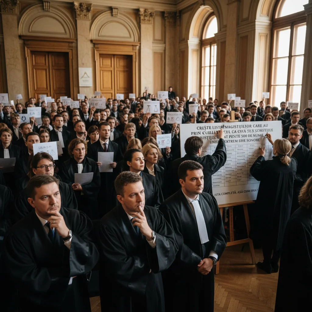 Peste 500 de magistrați, inclusiv nume importante, cer schimbări urgente în justiție – Lista completă la ora 13