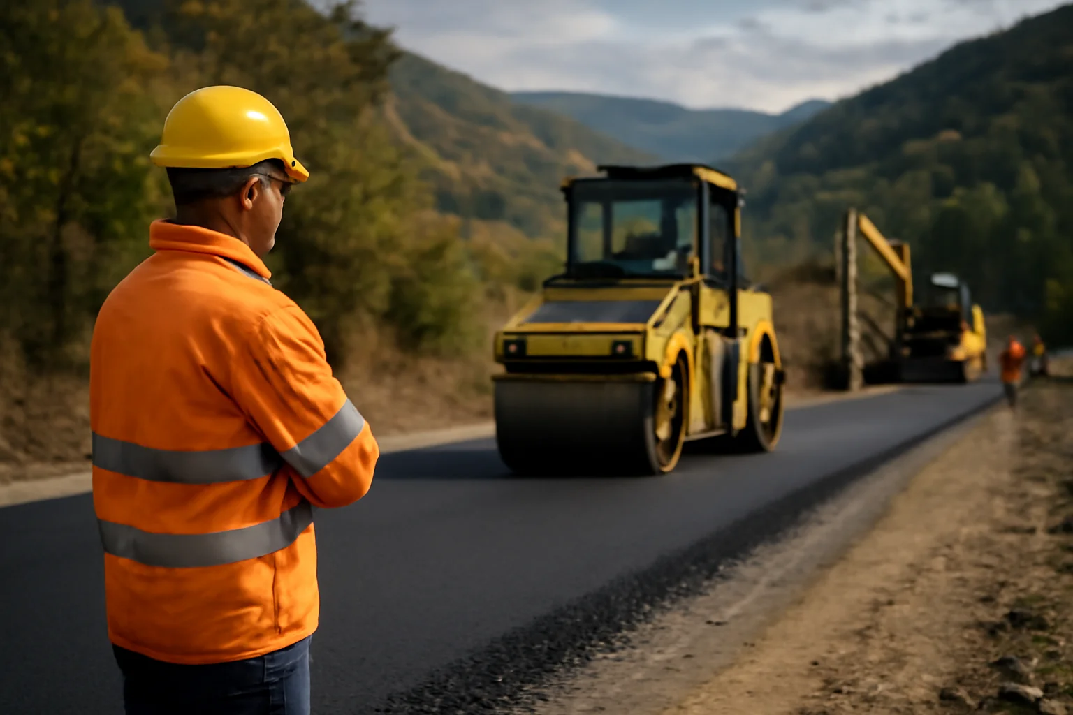 Stadiul lucrărilor la varianta DN1 pe Valea Doftanei, legătura rutieră Brașov–Prahova, a ajuns la 12%