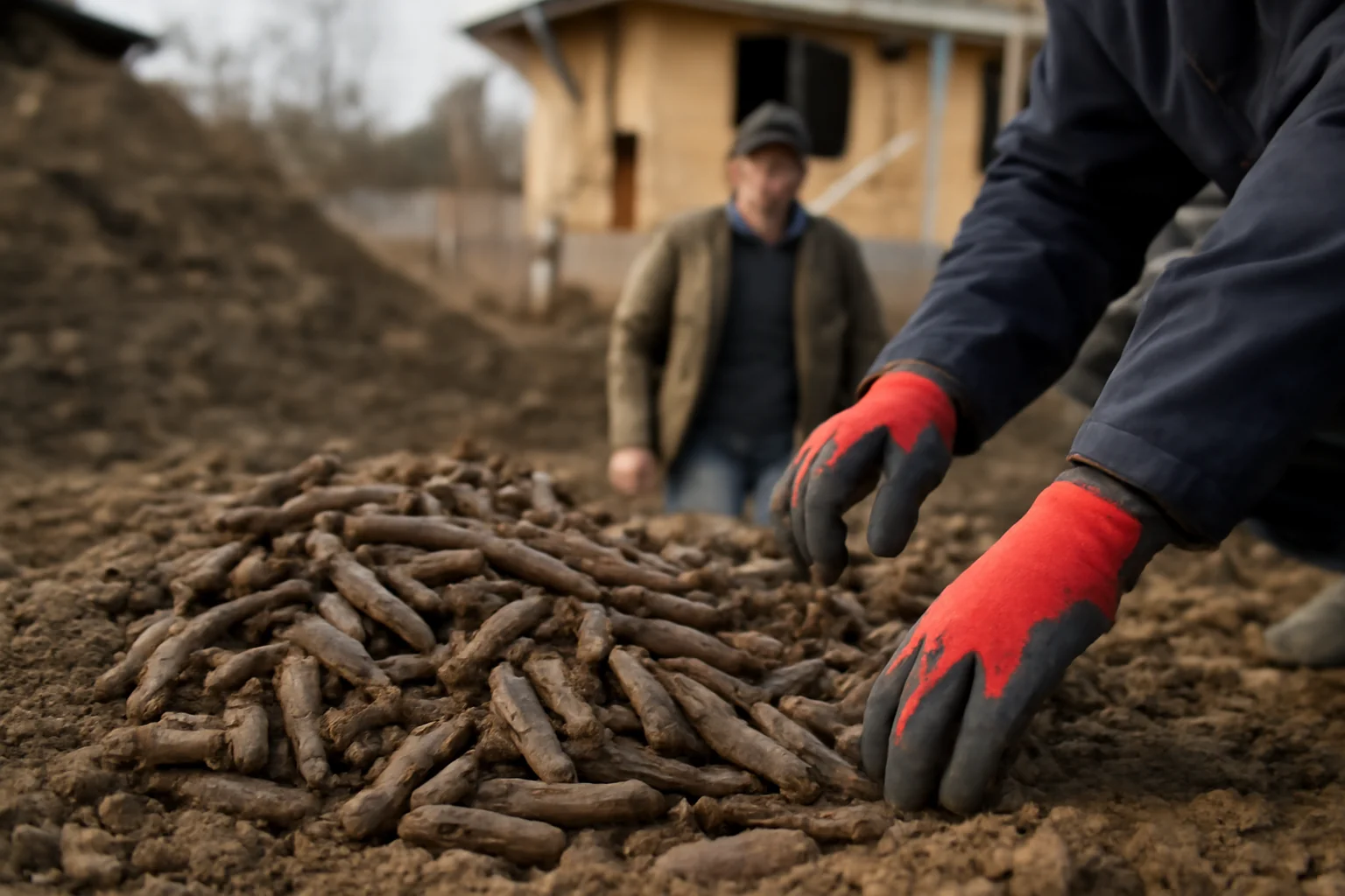 Sute de cartușe descoperite surprinzător în timpul construcției unei case din Harghita