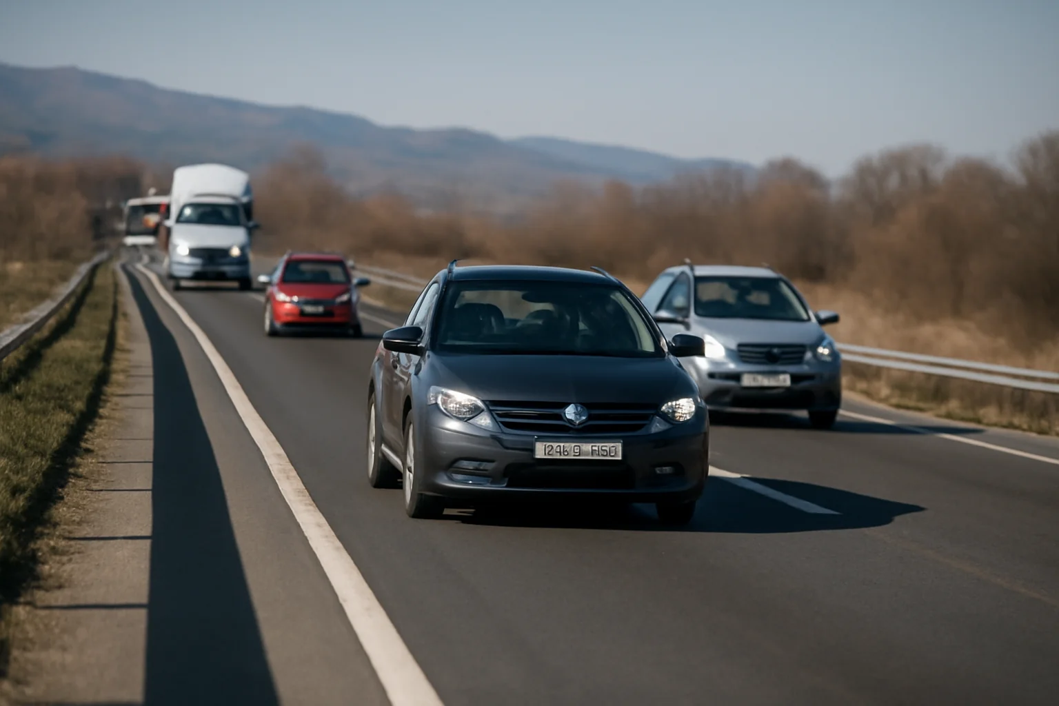 Trafic fără probleme majore spre Brașov pe DN1, în această dimineață