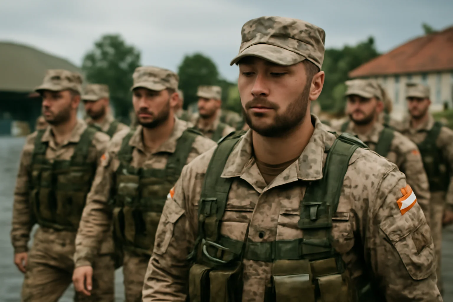 Un nou contingent de pușcași marini spanioli a sosit la baza NATO de la Cincu, Brașov